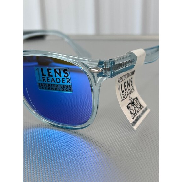 Kreedom Keep Talkin 1Lens Reader Sunglasses Patented Lens Technology Fashion NEW - Picture 2 of 6